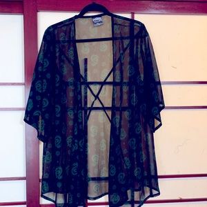 Harry Potter Slytherin Kimono